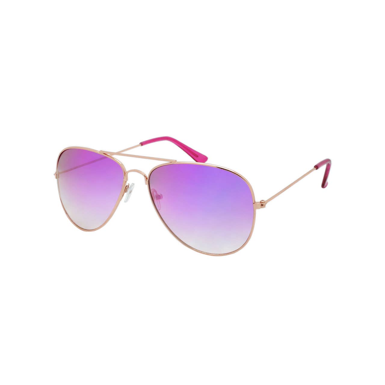 Ladies Aviator Sunglasses Revo Lens Color Mirror Sunglass