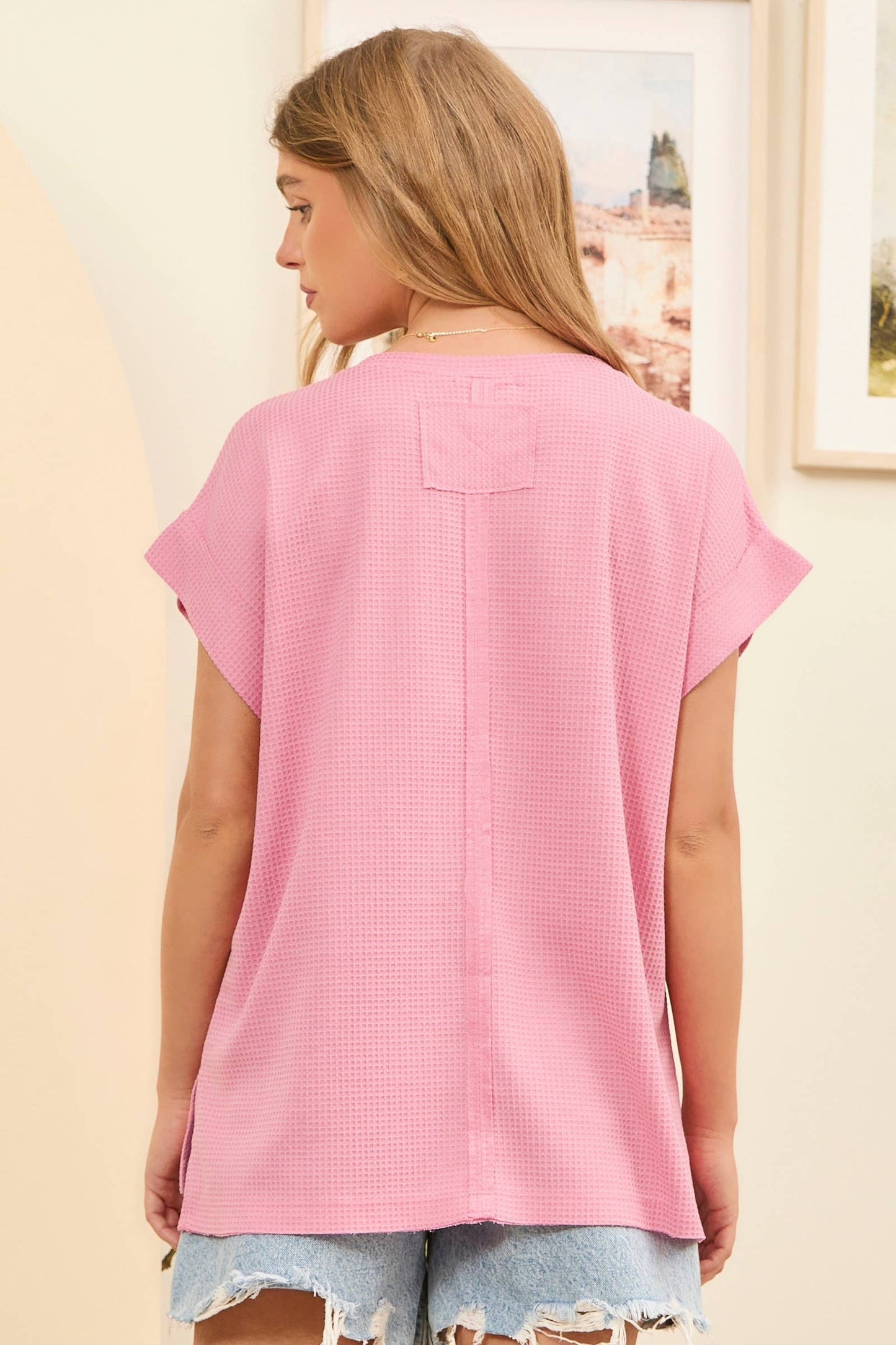 Casual Knit Dolman Top