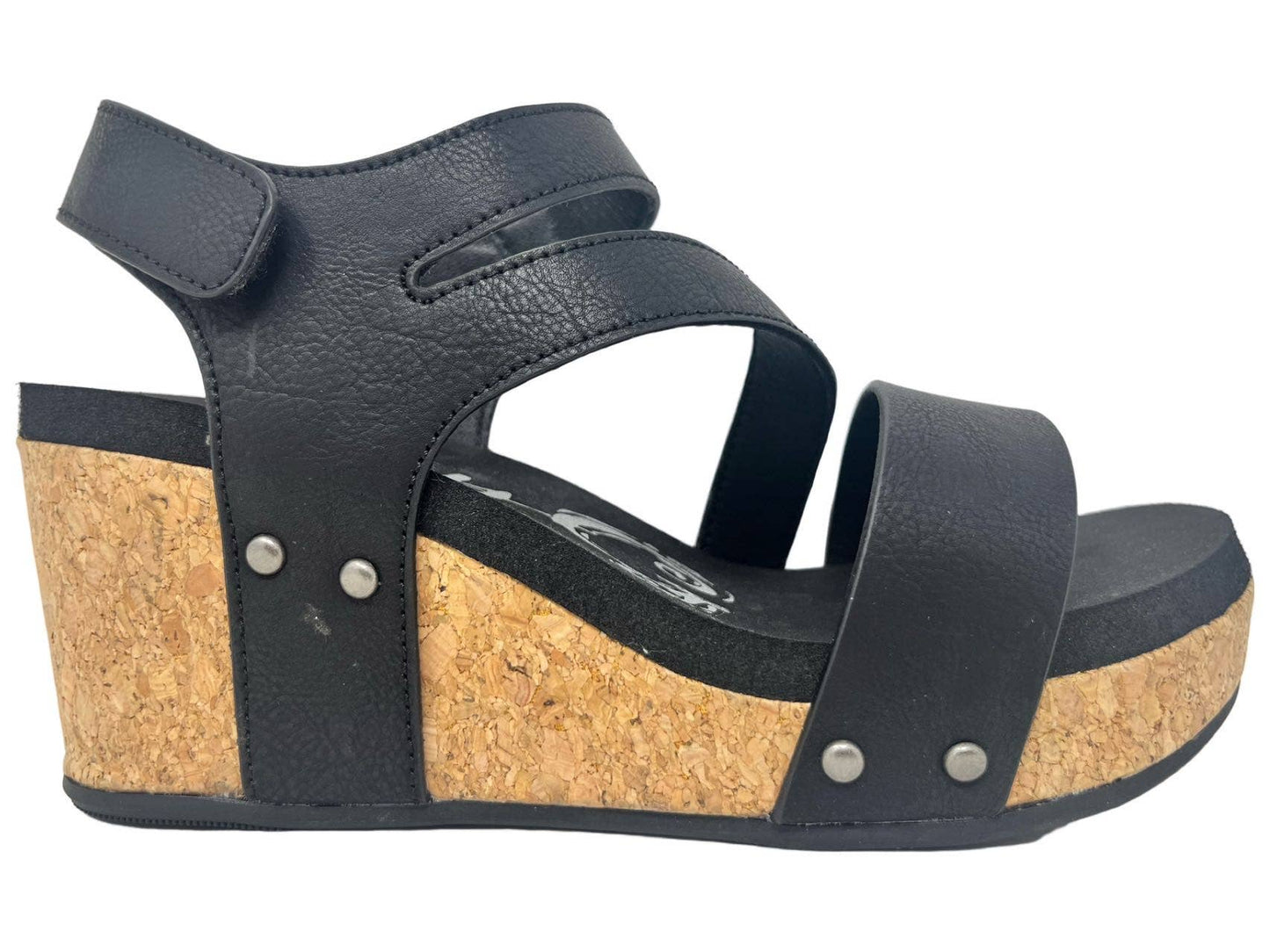Very G - Turquoise Wedge Shoe