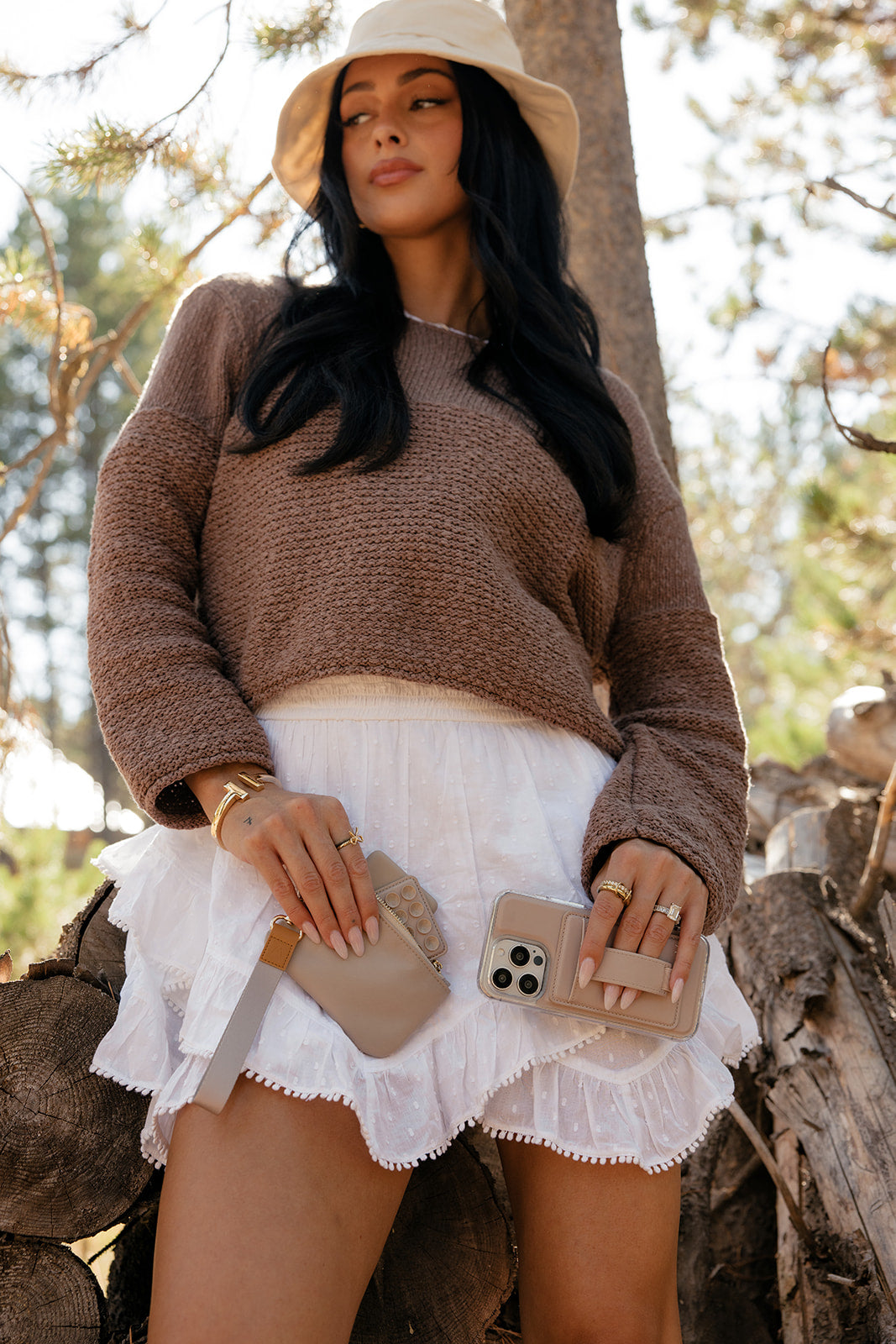Almond Cream Magnetic Case