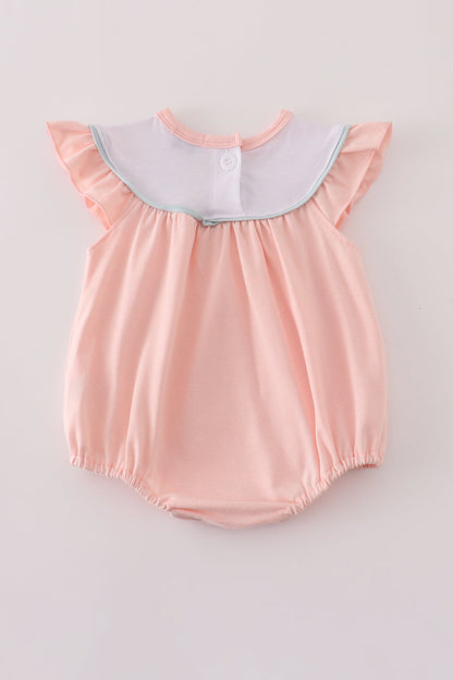 Pink embroidery bubble