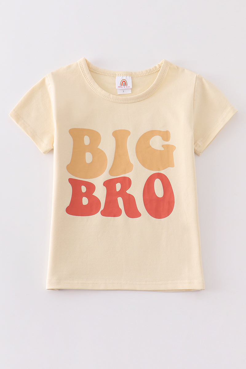 Cream BIG BRO top