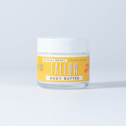 Manuka Honey + Rosehip Tallow Body Butter
