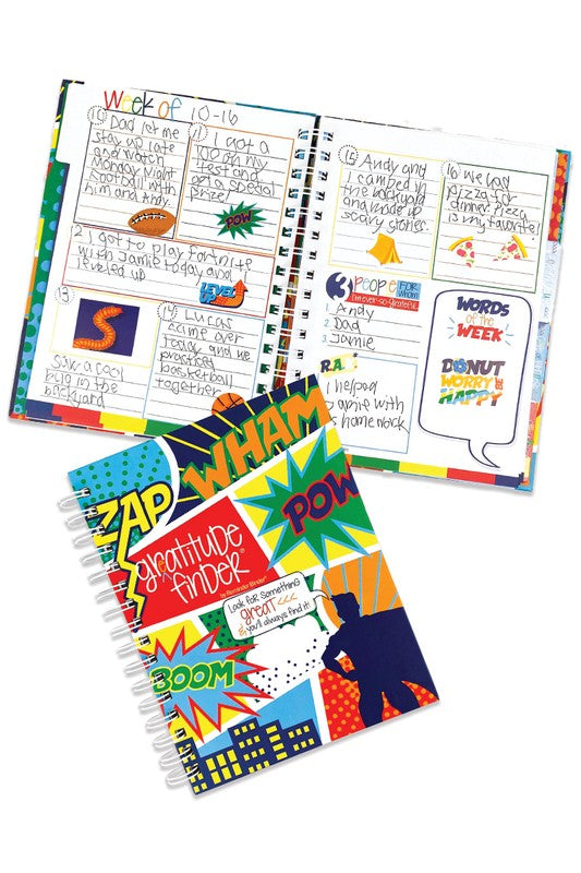 Gratitude Journal with Stickers Adventure Series