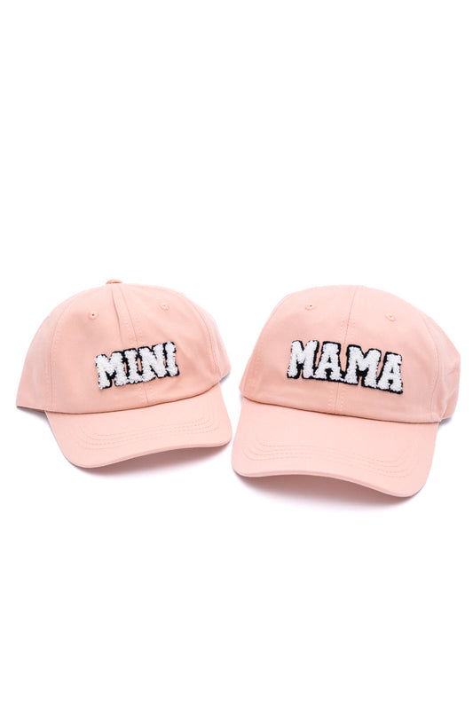 Mama and Mini Hat Set in Pink