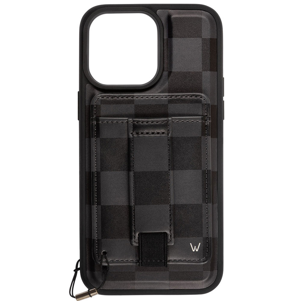 Midnight Check Magnetic Case and Wallet