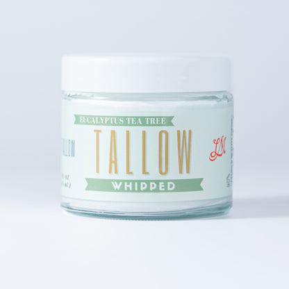 Whipped Tallow | All Natural Moisturizer Choose Scent Size 2oz-85oz
