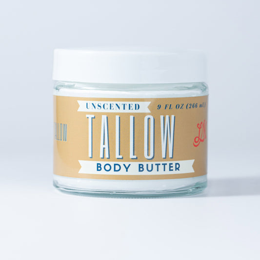 Unscented Tallow Body Butter