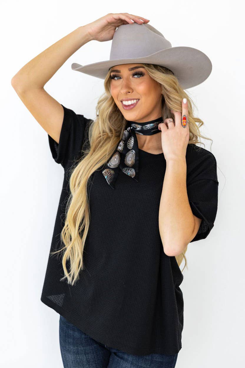 Casual Knit Dolman Top
