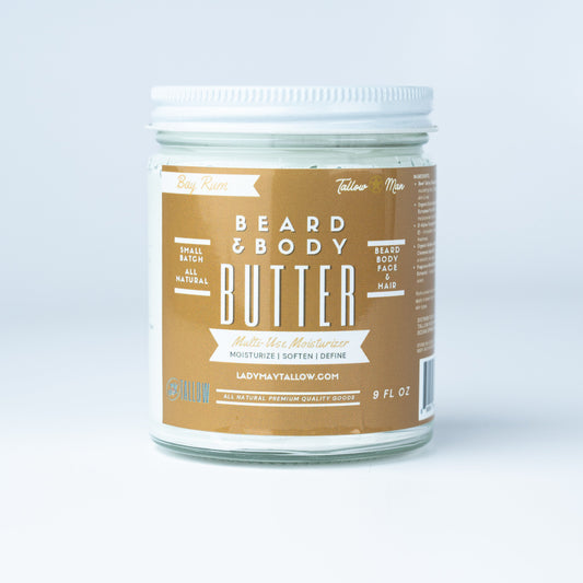 Bay Rum | Tallow Beard + Body Butter for Men