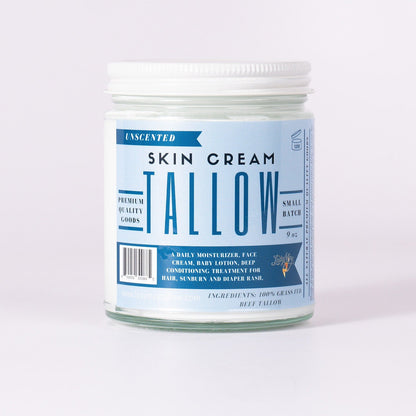 Natural Beef Tallow Skincare Collection - Lotion, Butter, Balm & Whipped